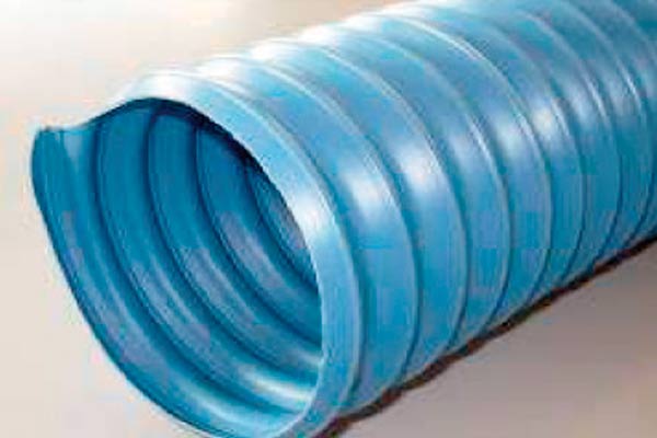 Gaine flexible et légère en PVC spirale ACIER