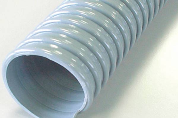 Gaine flexible et légère en PVC spirale PVC noyée dans la paroi