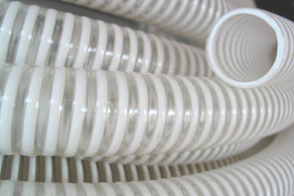 Tuyau PVC transparent renforcé spirale PVC